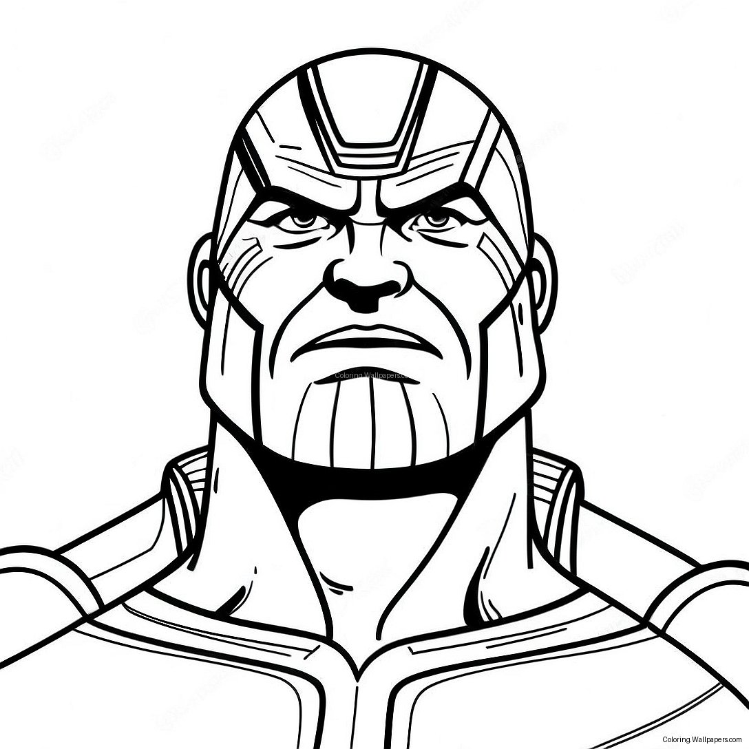 Thanos Ausmalbild 5402