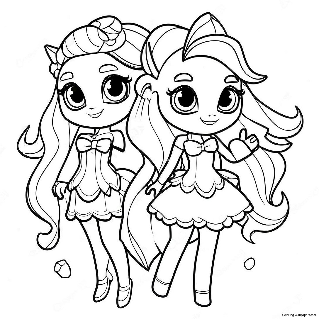 Página Para Colorir Dos Dazzlings 51362