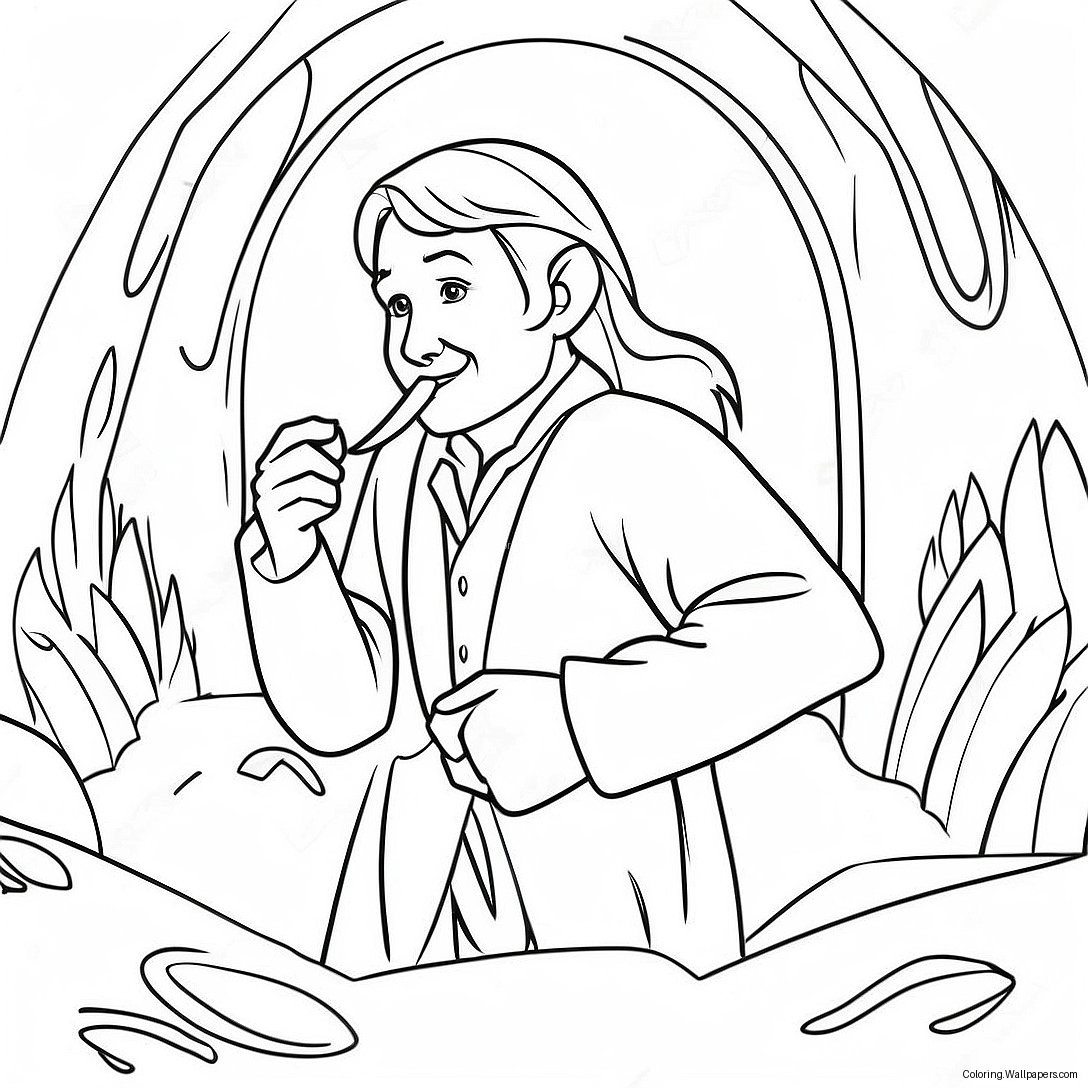 The Hobbit Coloring Page (30054-23766)