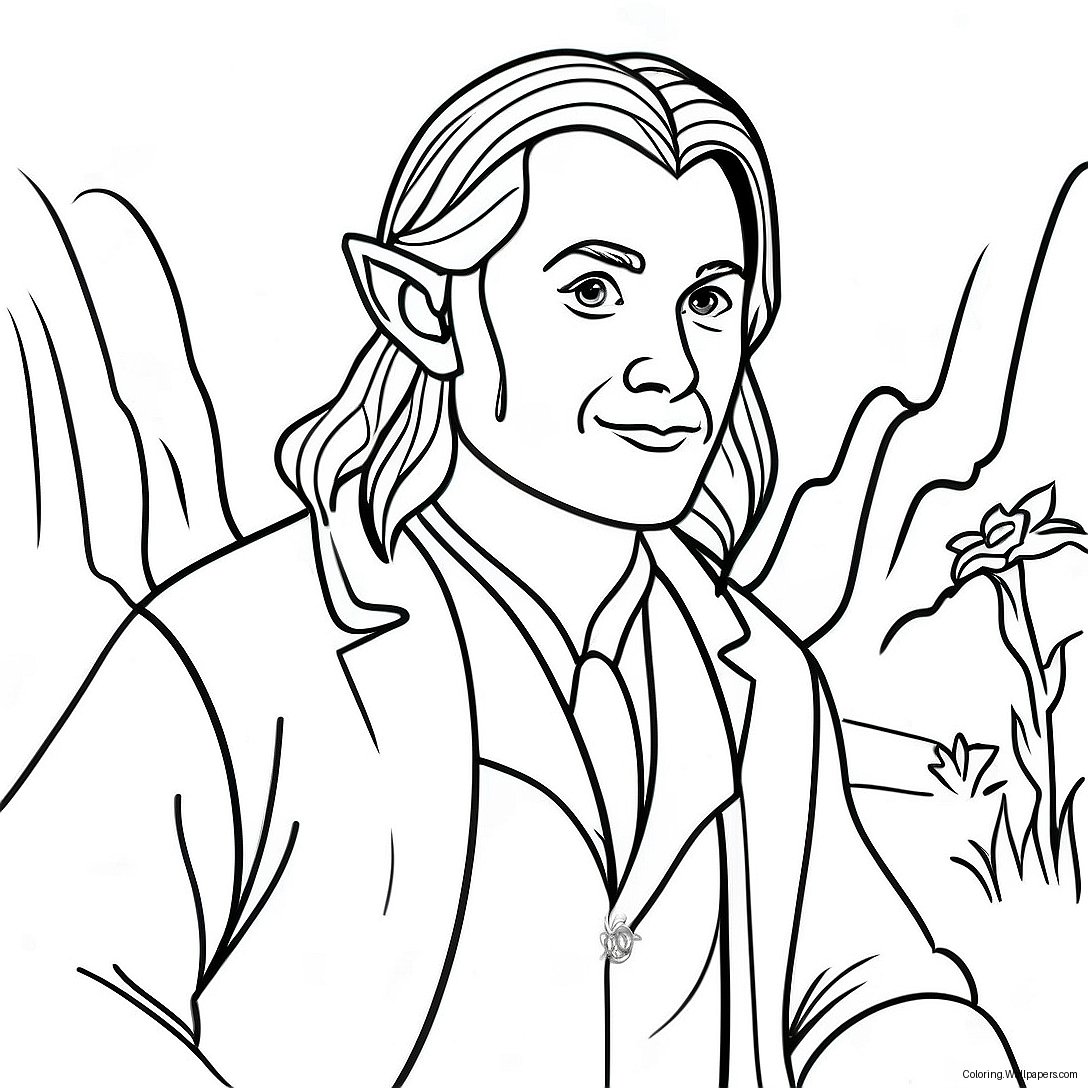 The Hobbit Coloring Page (30054-23767)