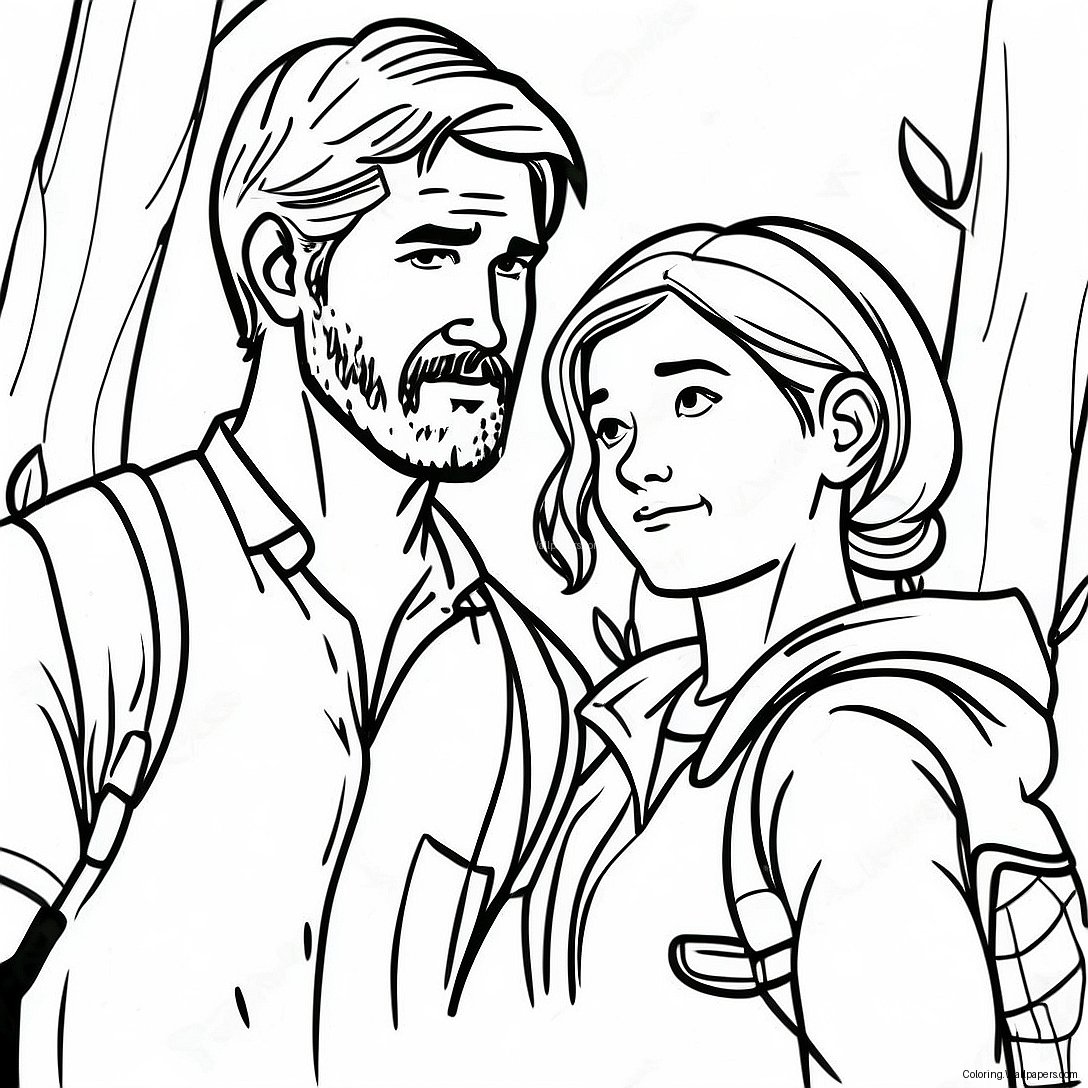 The Last Of Us Coloring Page 40633