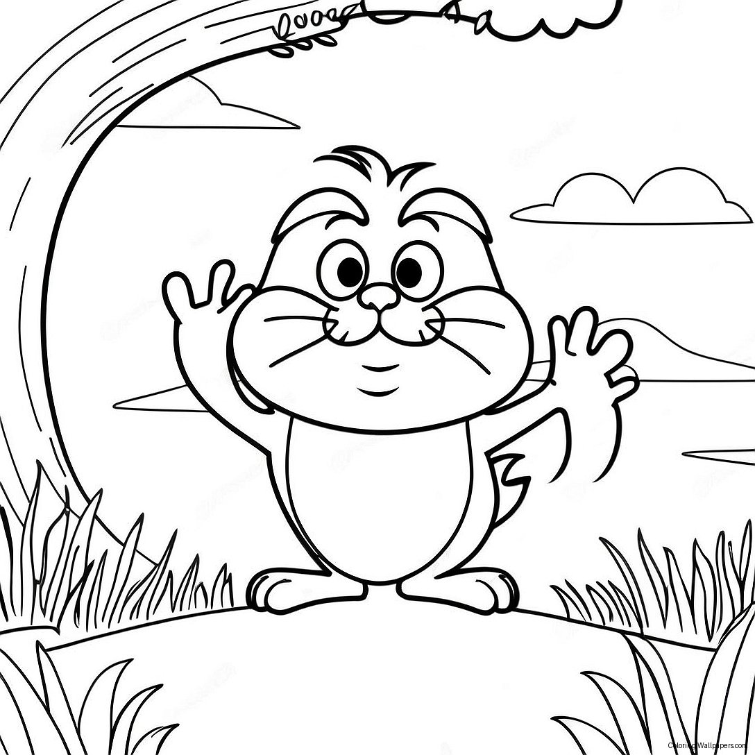 The Lorax Coloring Page 925