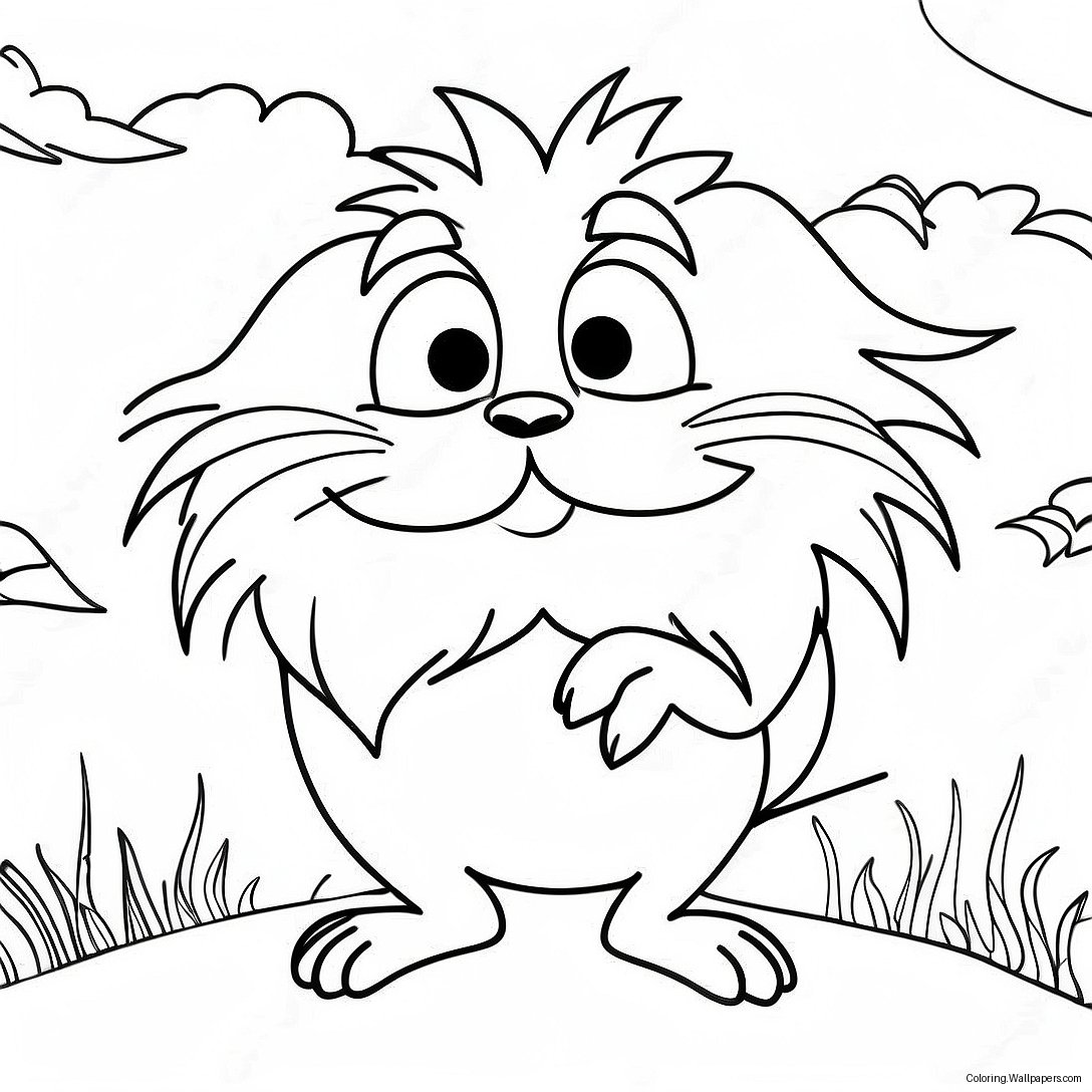 Page À Colorier Le Lorax 926