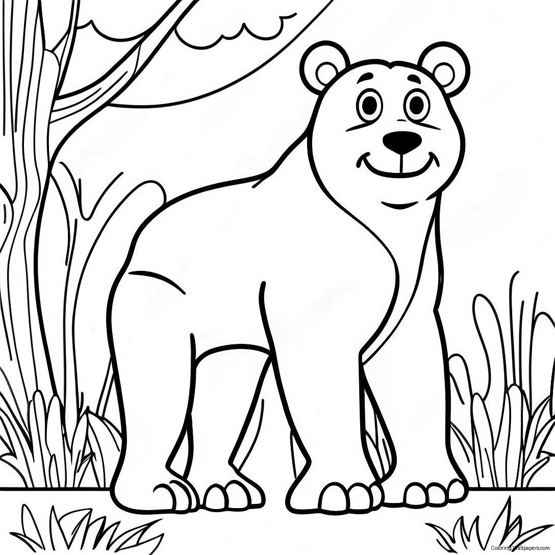 The One And Only Ivan Coloring Page 14954