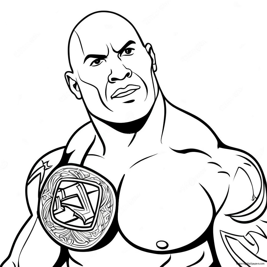 The Rock Wwe Boyama Sayfası 3797