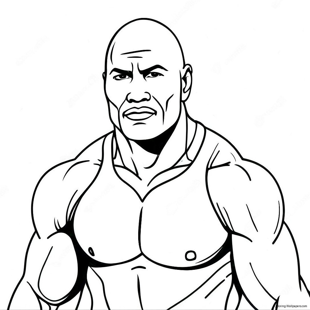 The Rock Wwe Boyama Sayfası 3800