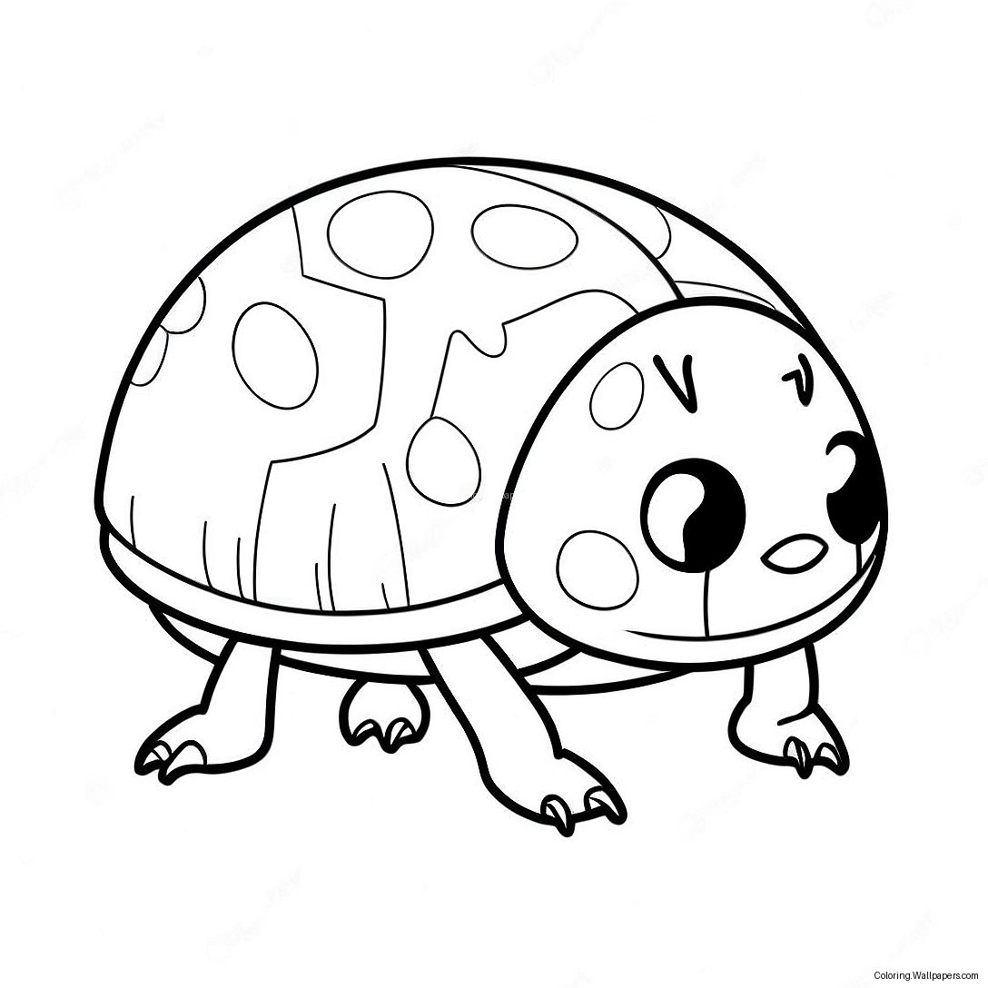 Tikki The Ladybug Kwami Coloring Page 52873