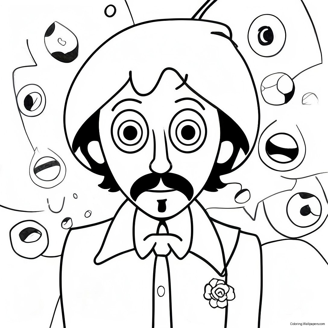 Tim Burton Coloring Page 10958