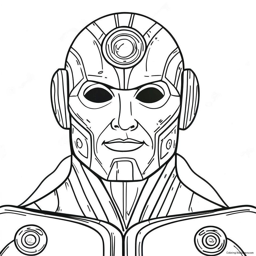 Titan Tv Man Coloring Page 1585