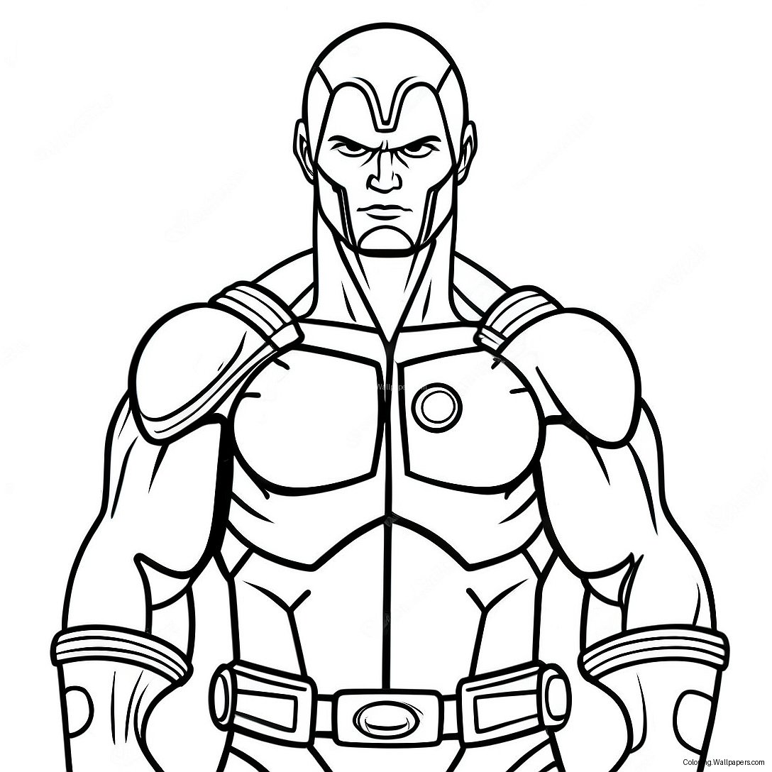 Titan Tv Man Coloring Page 1586