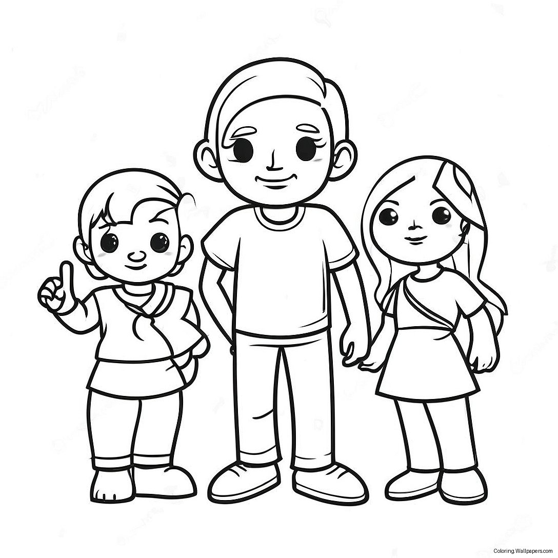 Tle Characters Coloring Page 23790