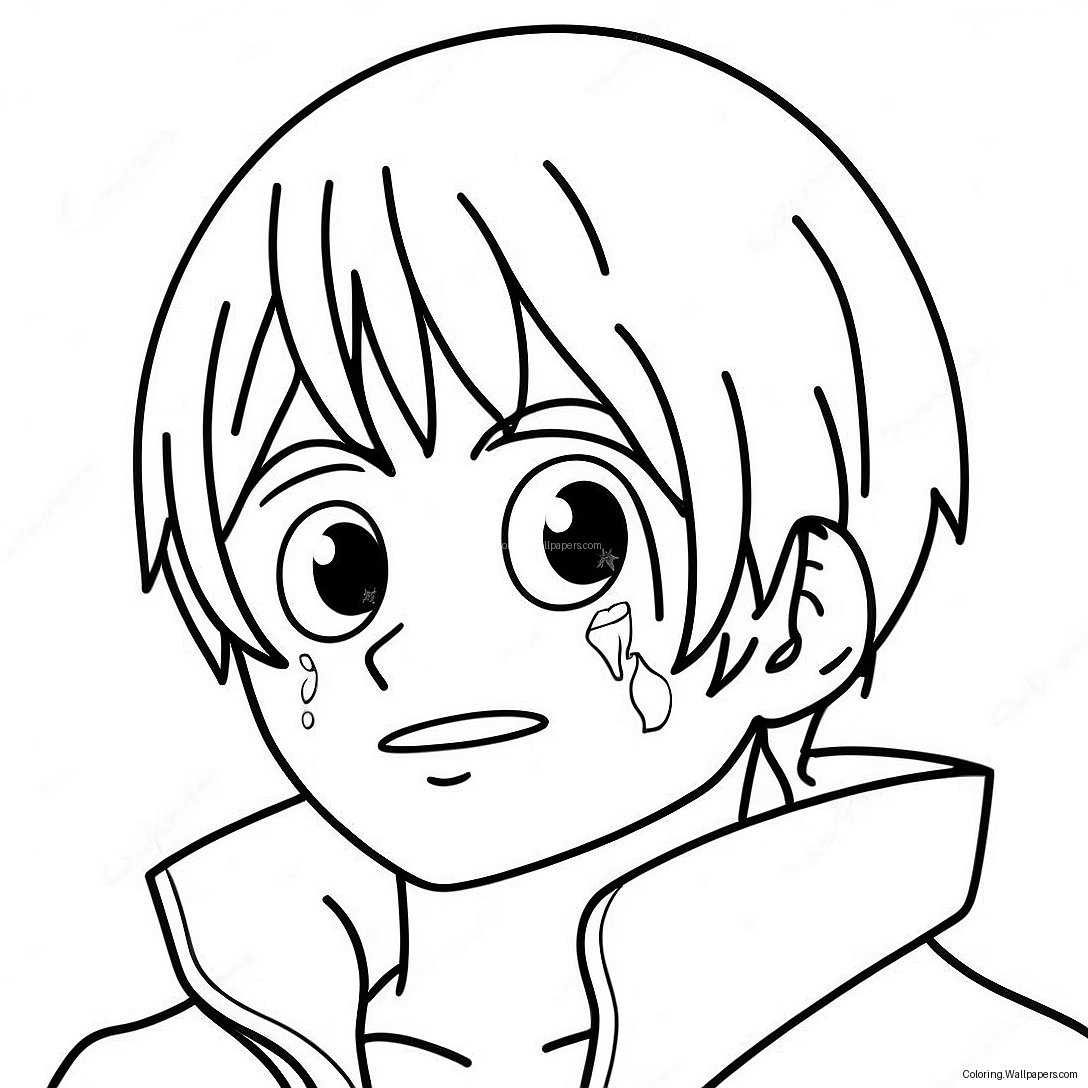 Todoroki Coloring Page 18814