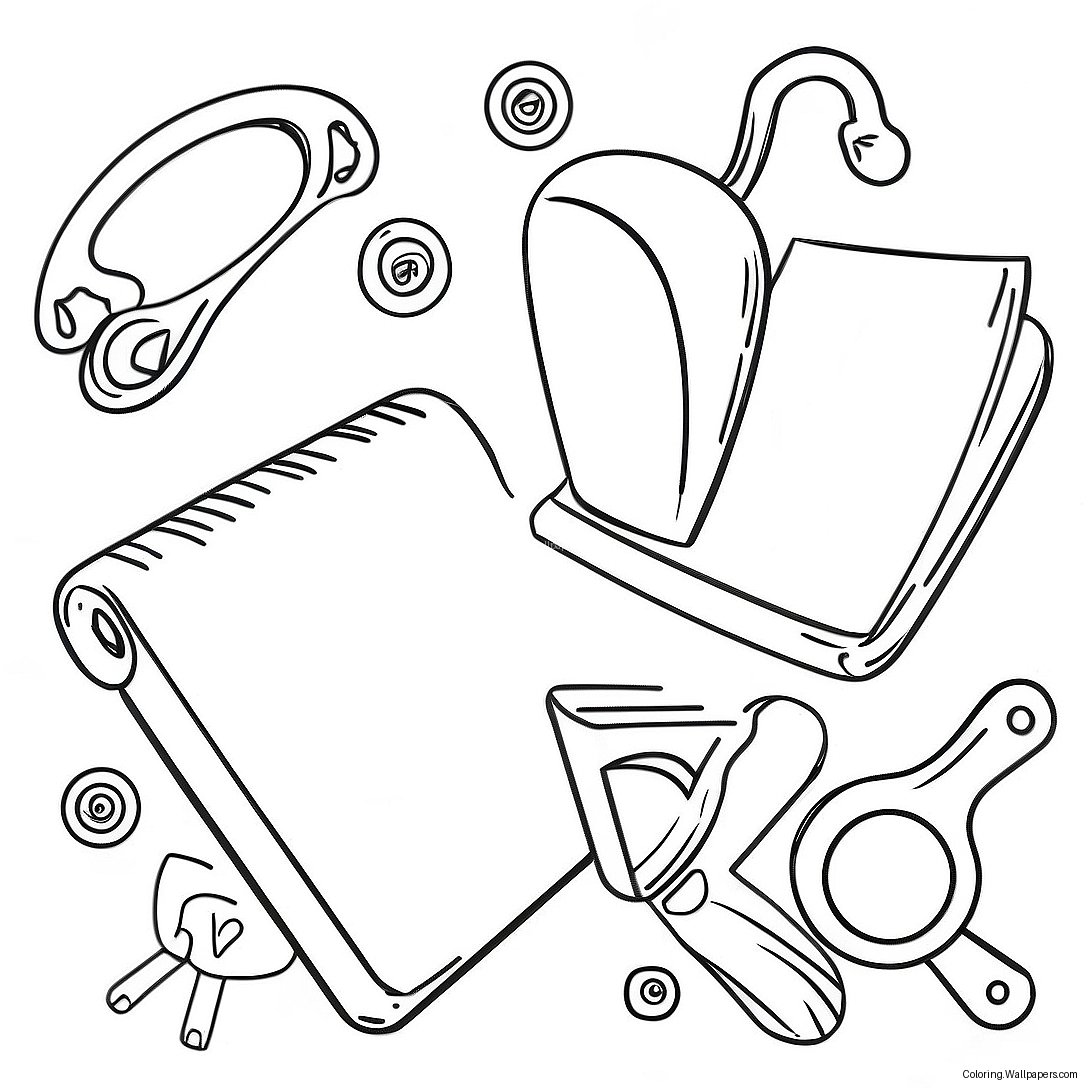 Tools Coloring Page 10917