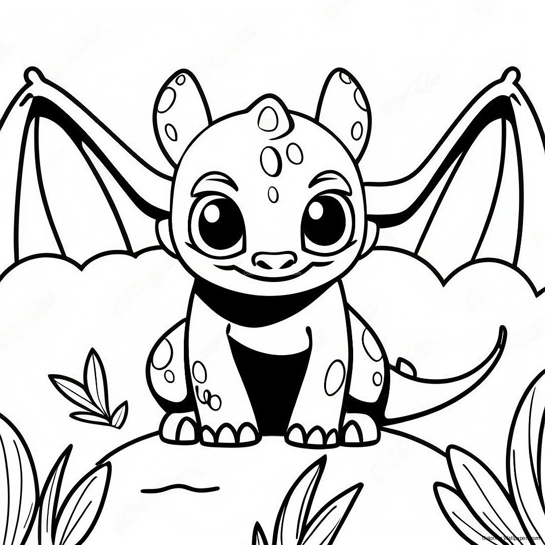 Toothless Coloring Page 53583