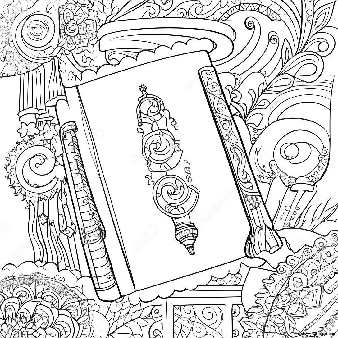 Torah Coloring Page 32118