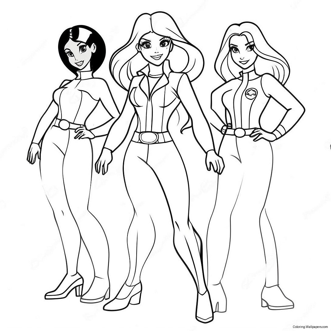 Totally Spies Värittämissivu 40789