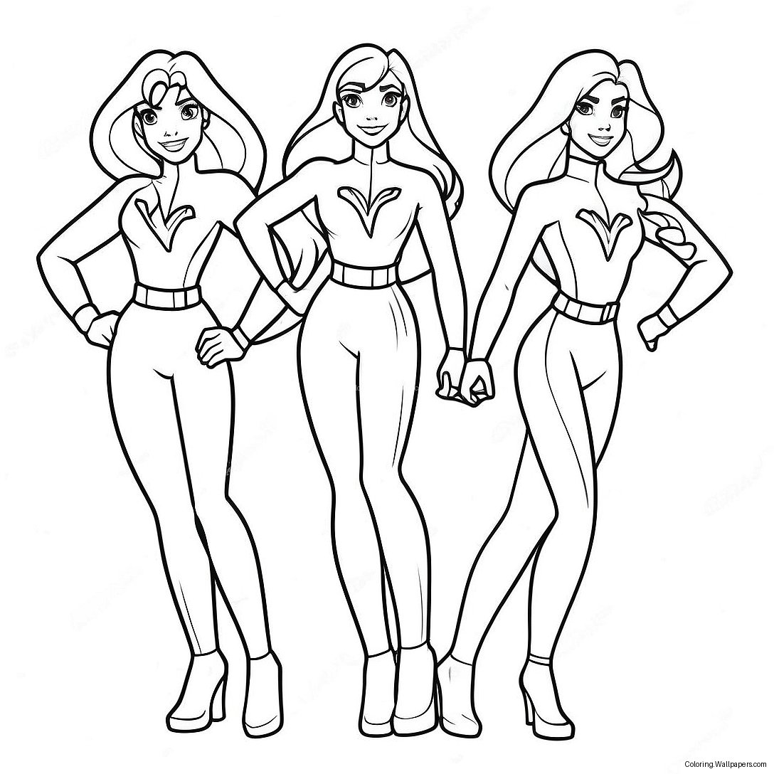 Totally Spies Värittämissivu 40792