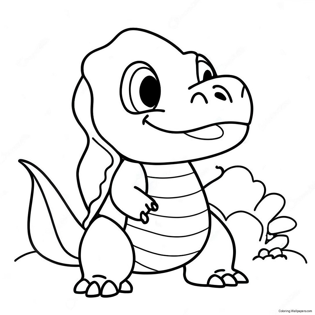 Totodile Coloring Page 54540