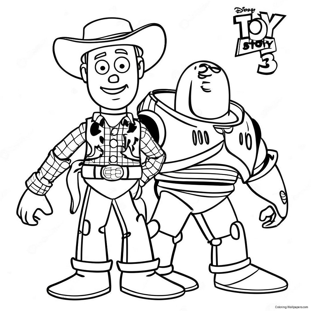 Pagini De Colorat Toy Story 3 9212