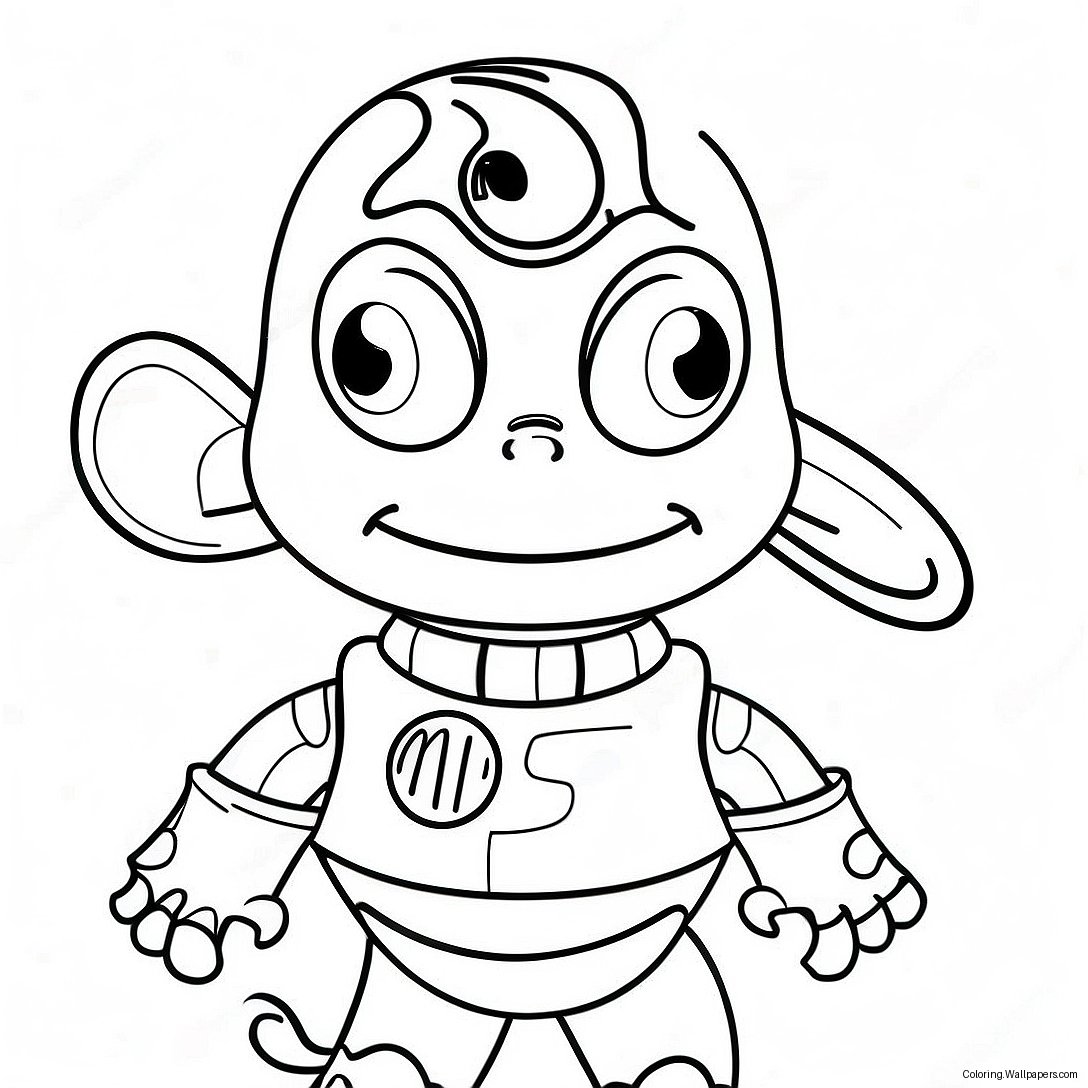 Toy Story Alien Coloring Page 55006