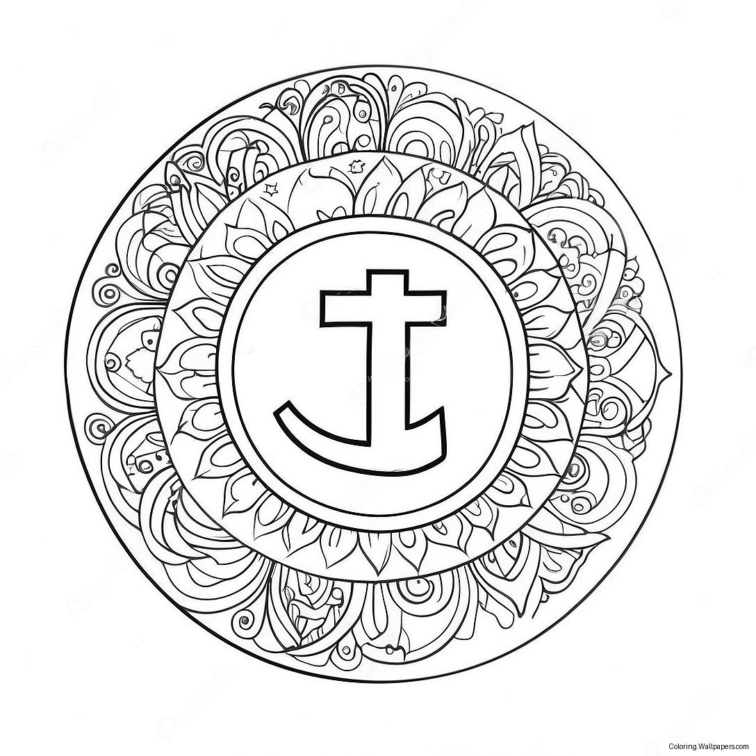 Transgender Symbol Coloring Page 46058