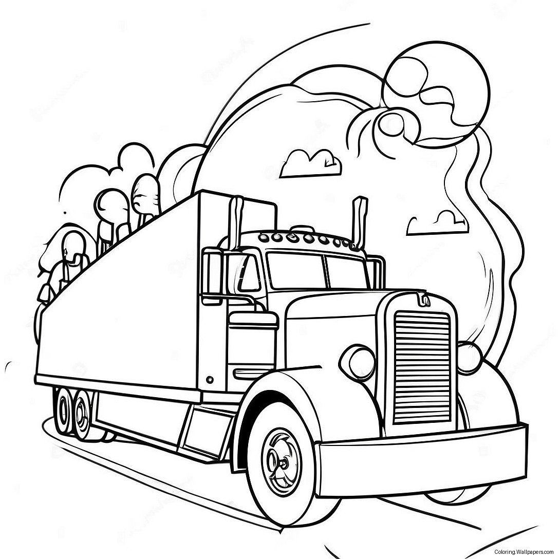 Transportation Coloring Page 708