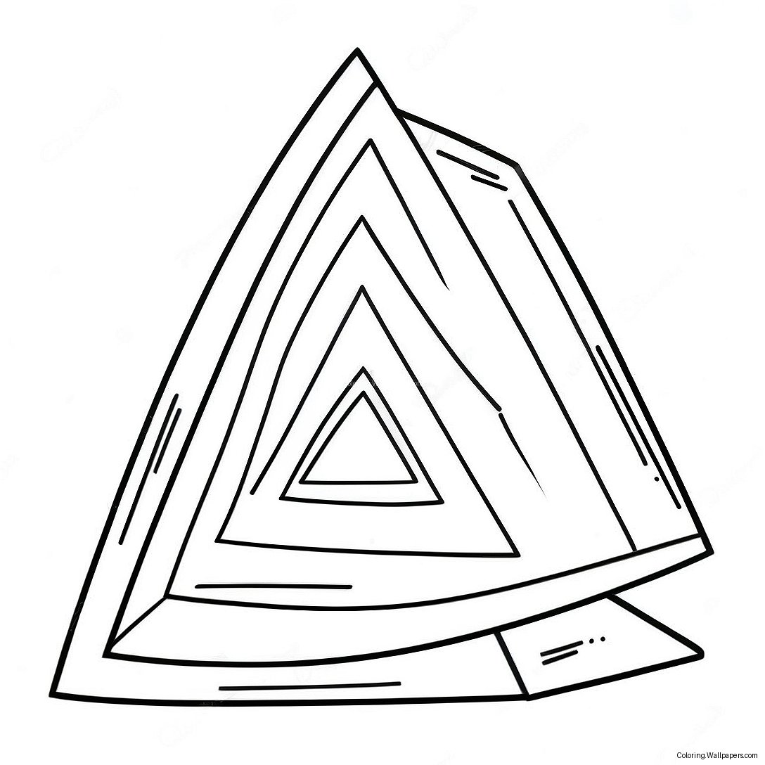 Triangle Coloring Page 24941