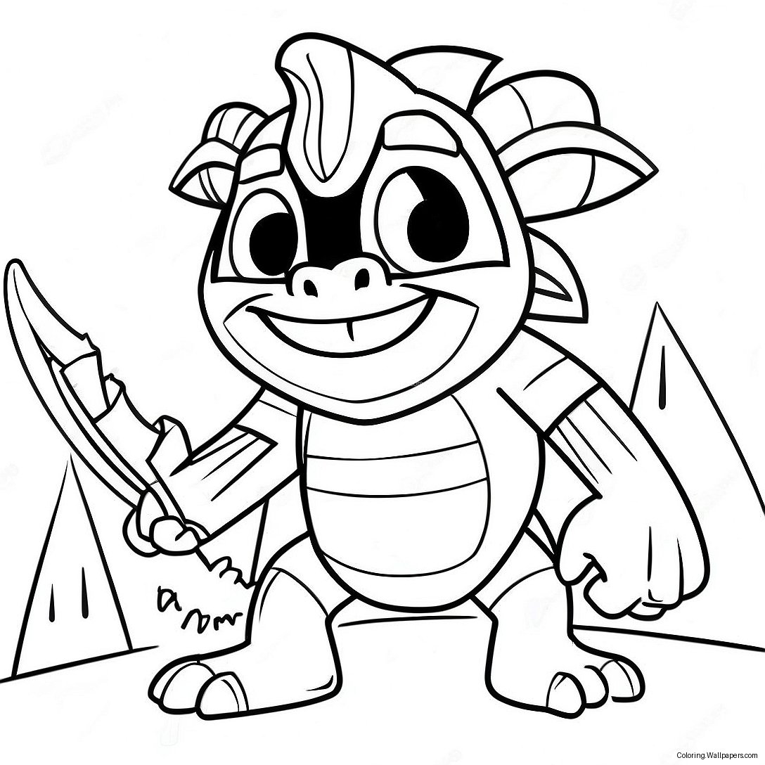 Trollhunters Coloring Page 17106