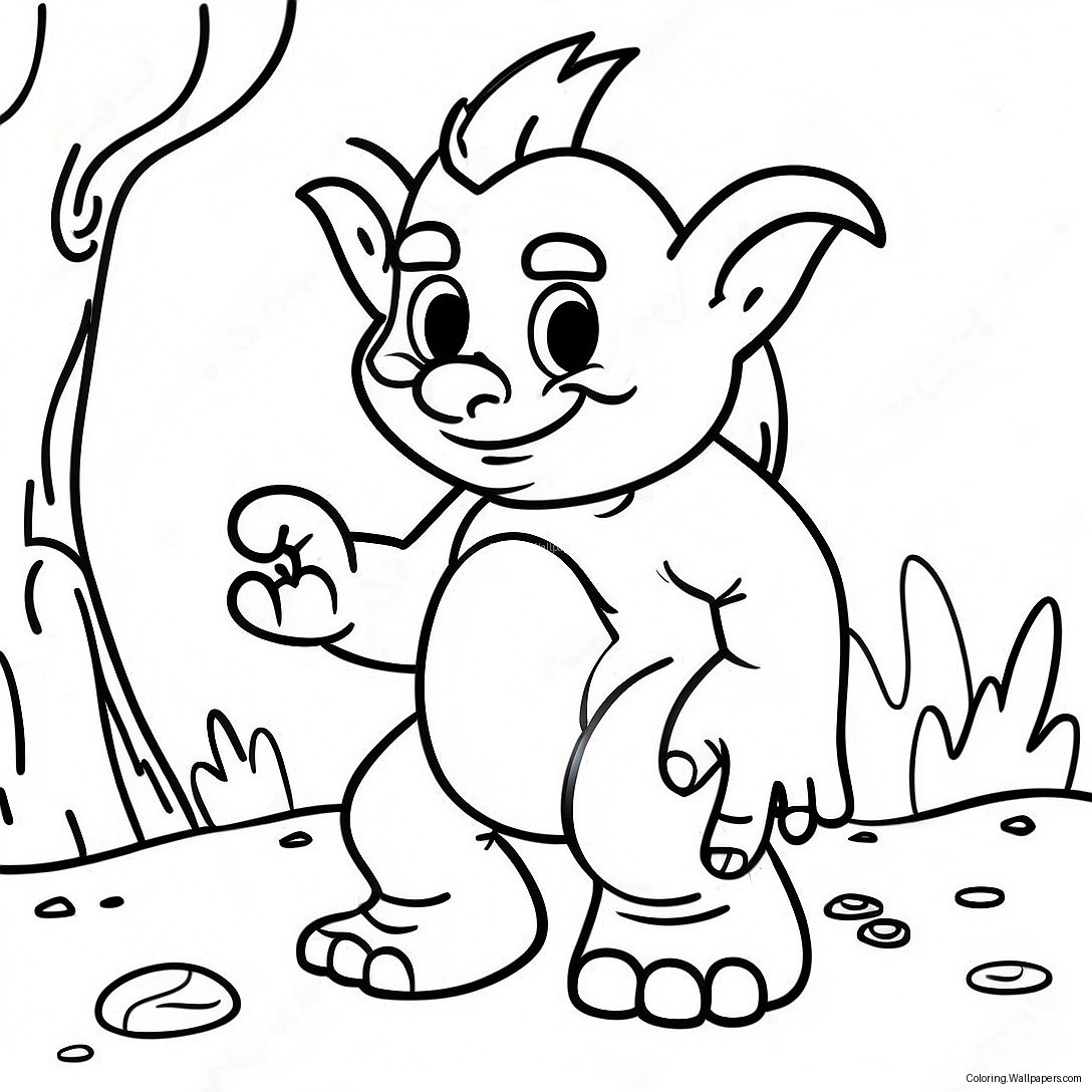 Trollstopia Coloring Page 48121