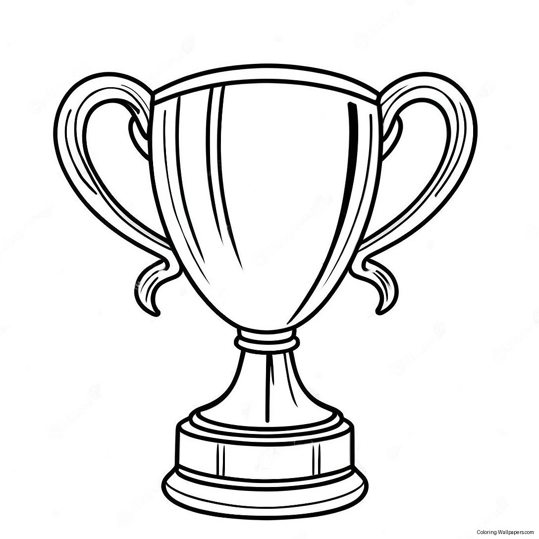 Trophy Coloring Page 30059