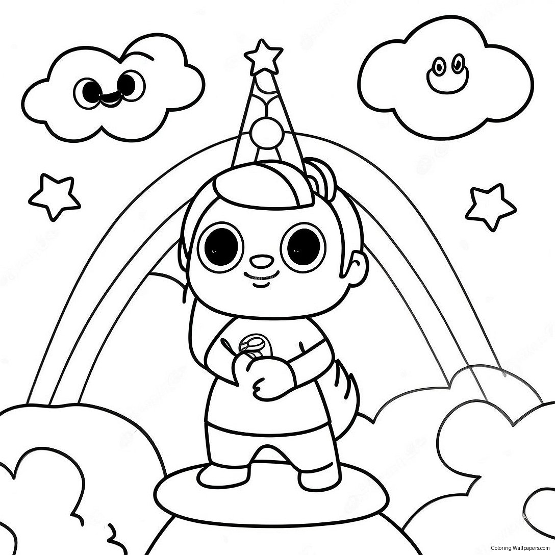 True And The Rainbow Kingdom Coloring Page 13601