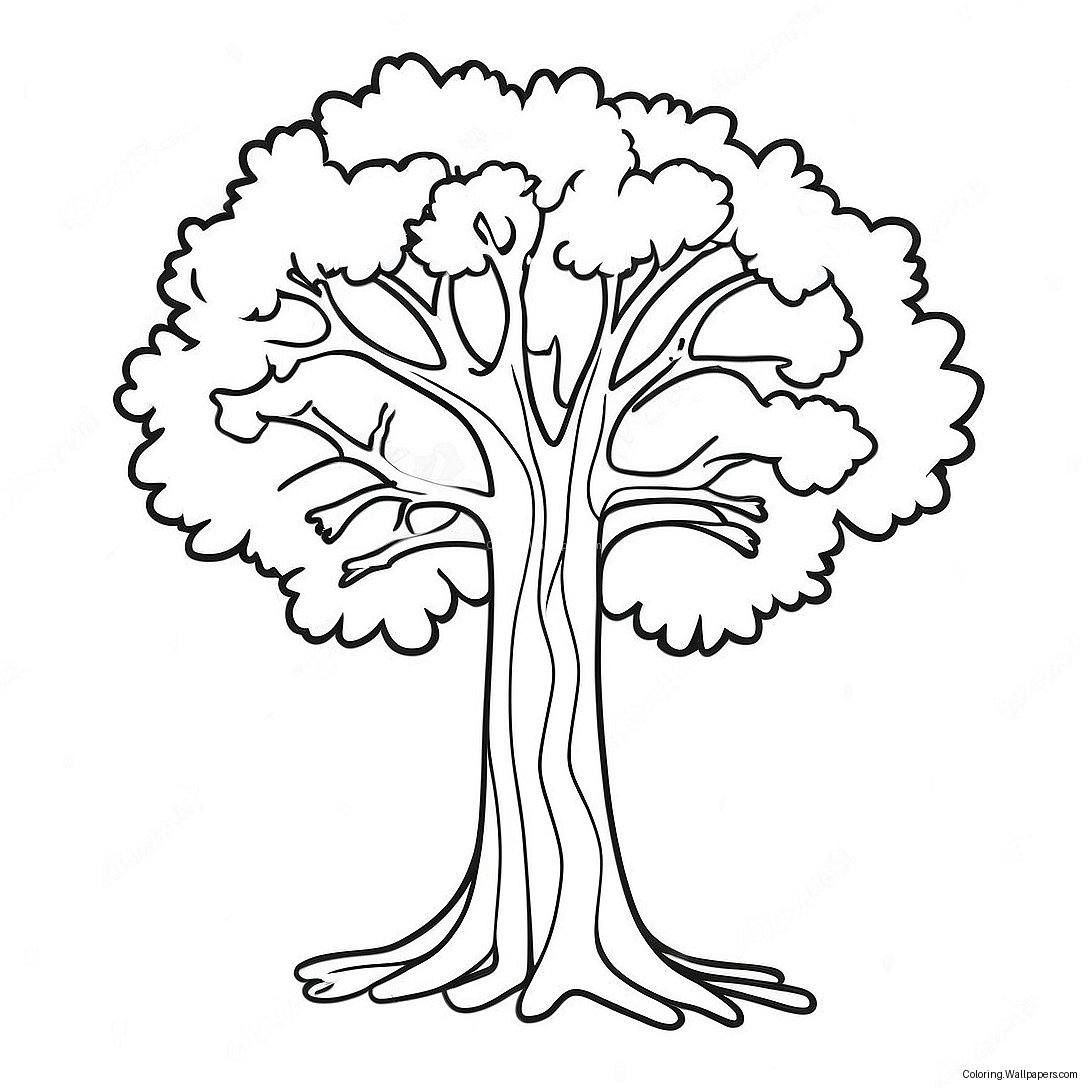 Truffula Tree Coloring Page 31647