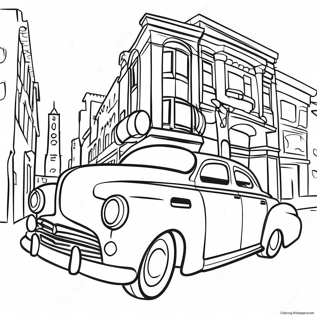 Turning Red 4 Town Coloring Page 49973