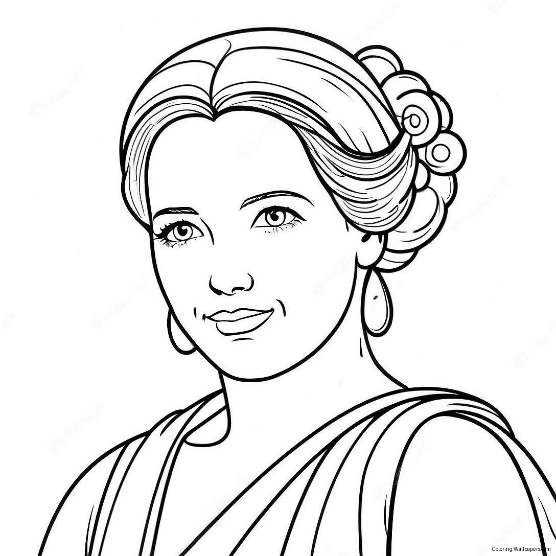 Turning Red Miriam Coloring Page (57423-45436)