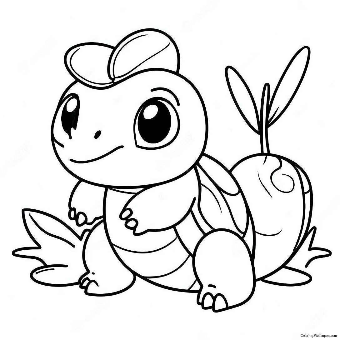 Página Para Colorear De Turtwig 27996