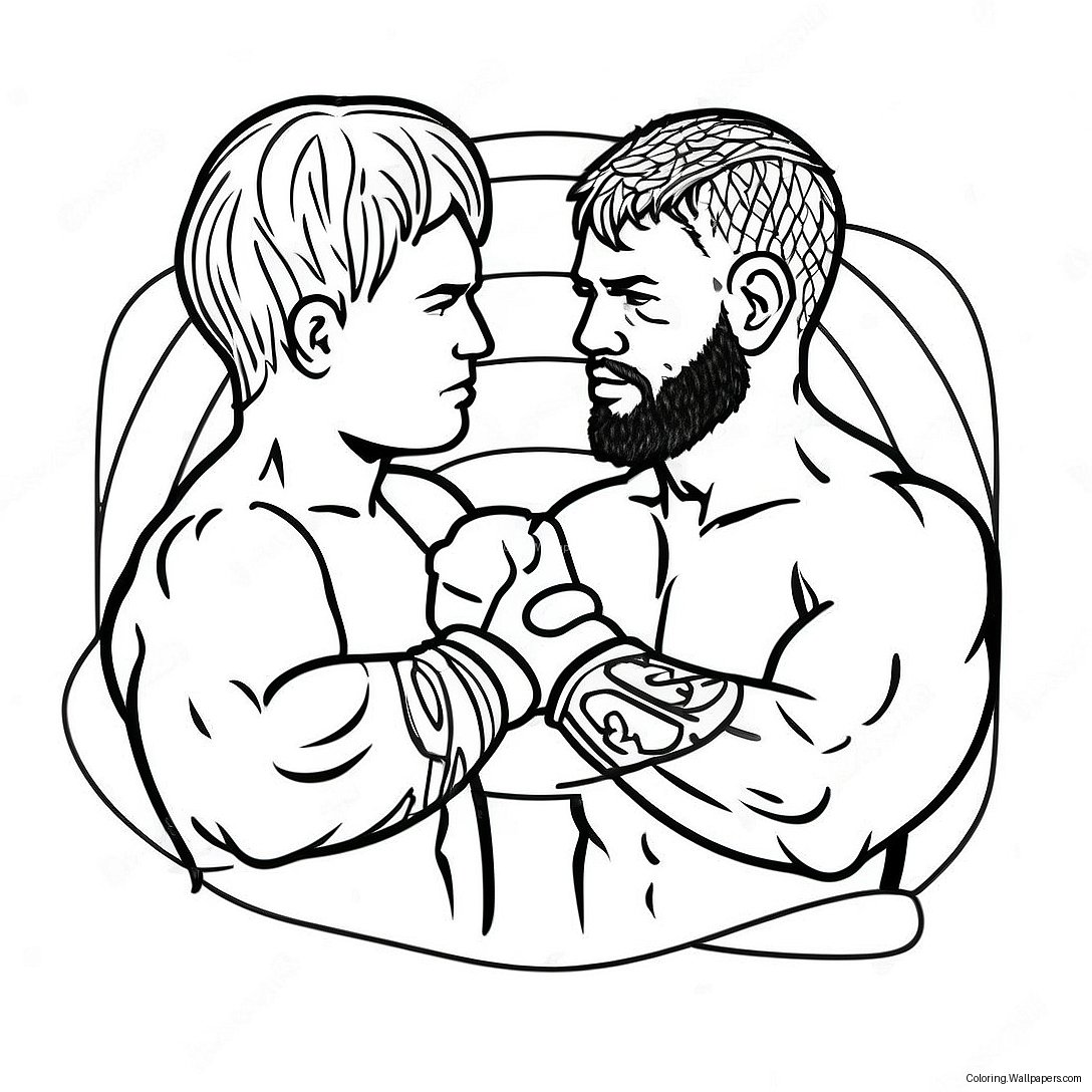 Pagina De Colorat Ufc 28225