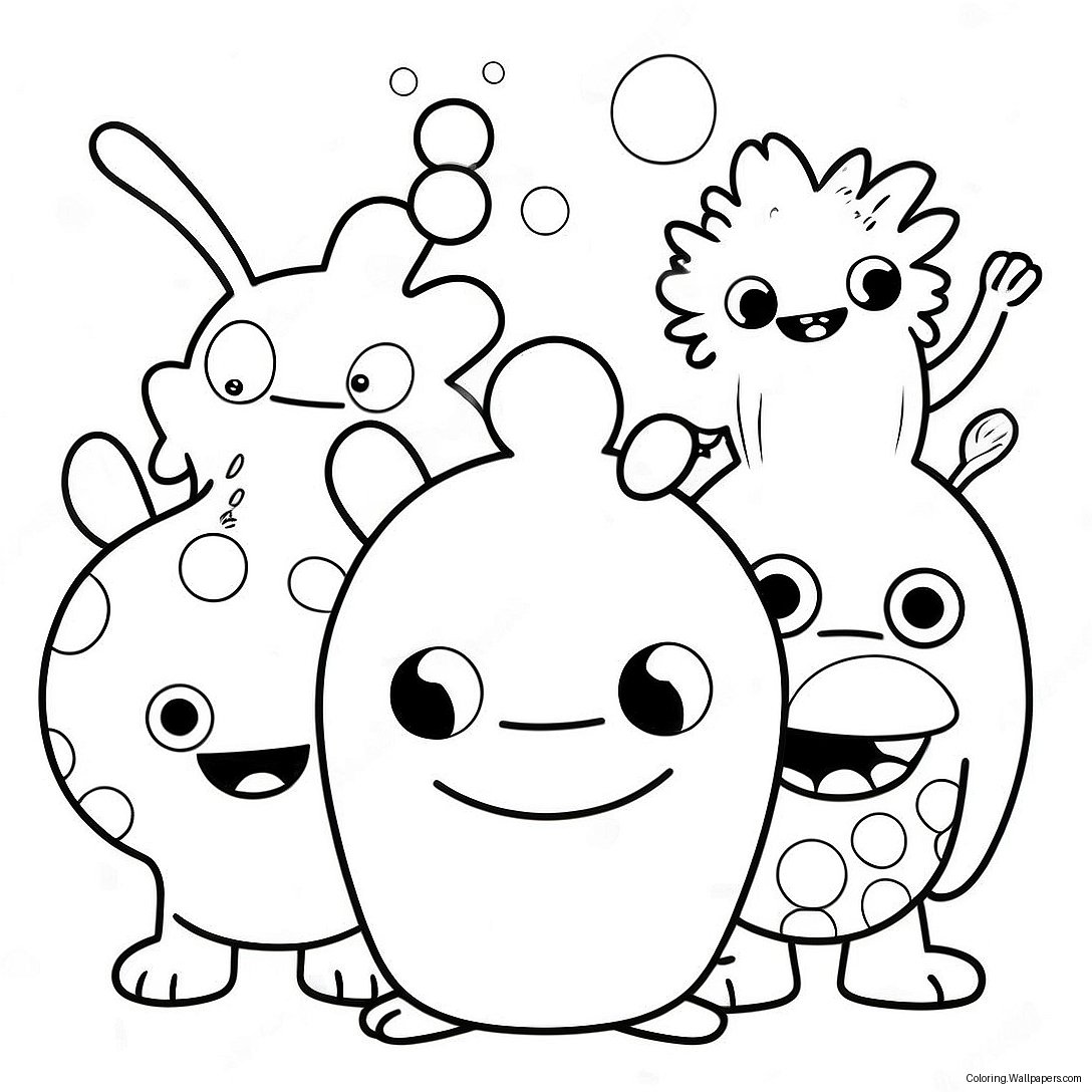 Ugly Dolls Coloring Page 9121