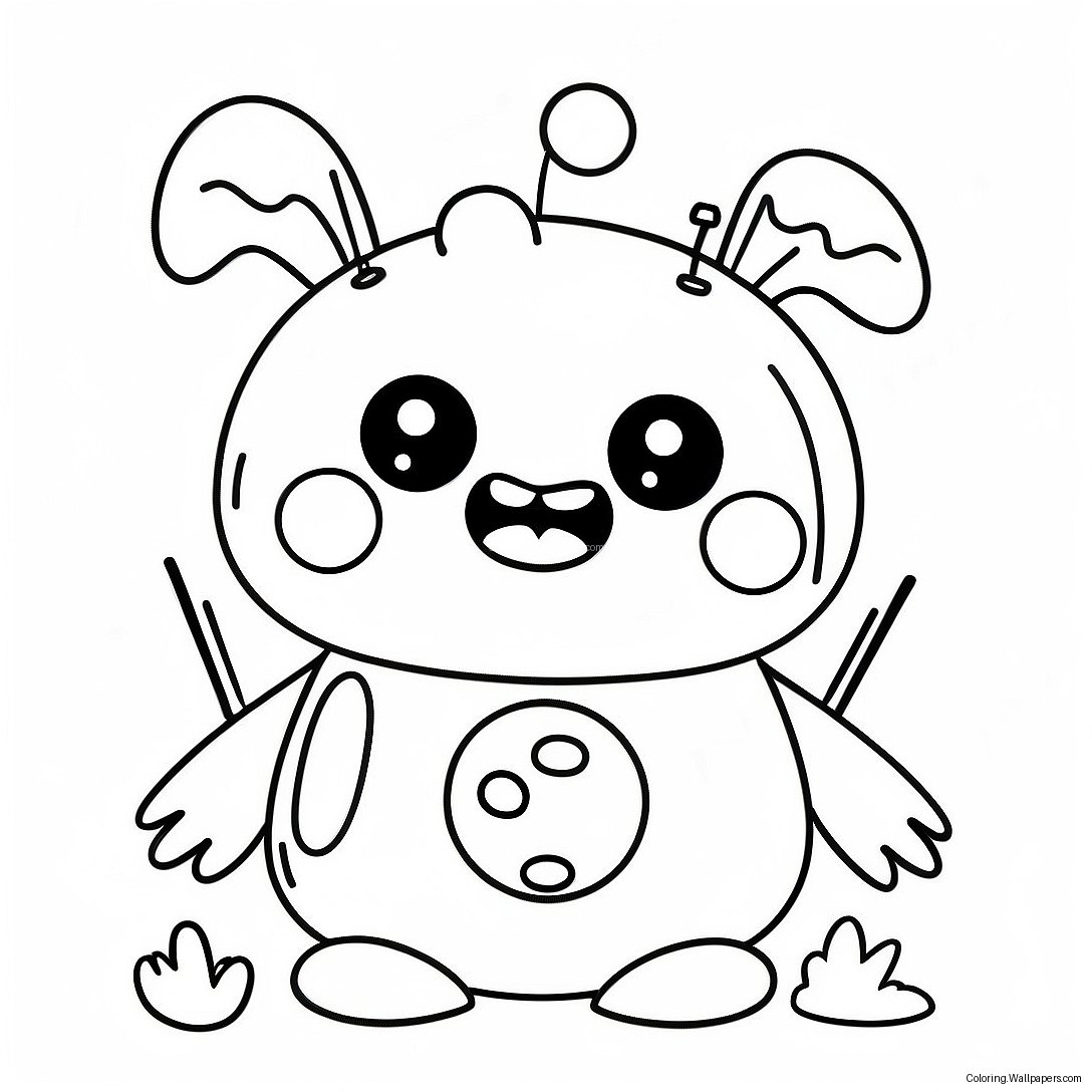 Ugly Dolls Coloring Page 9123