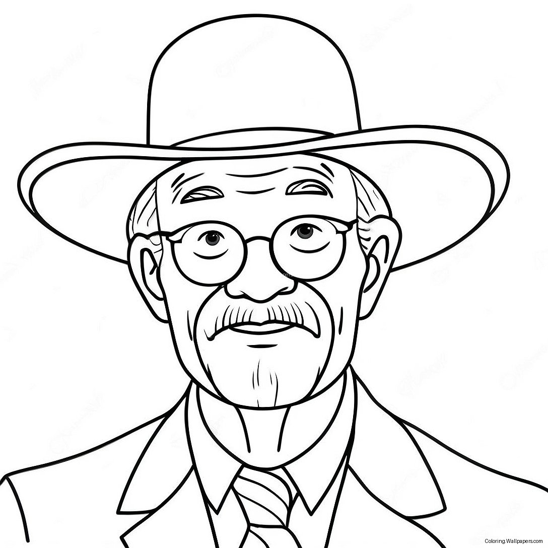 Uncle Coloring Page 26074