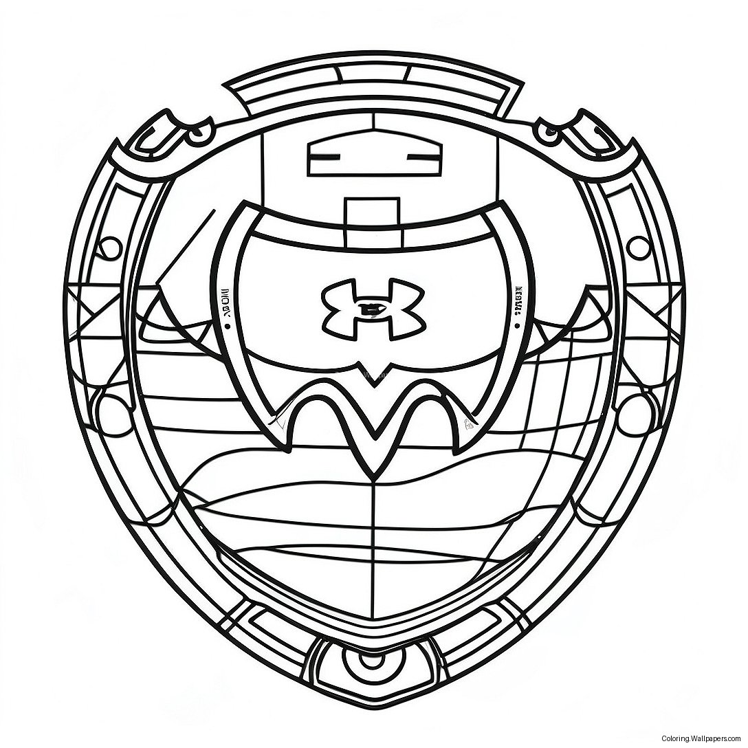 अंडर आर्मर लोगो रंग भरने वाला पृष्ठ 51173