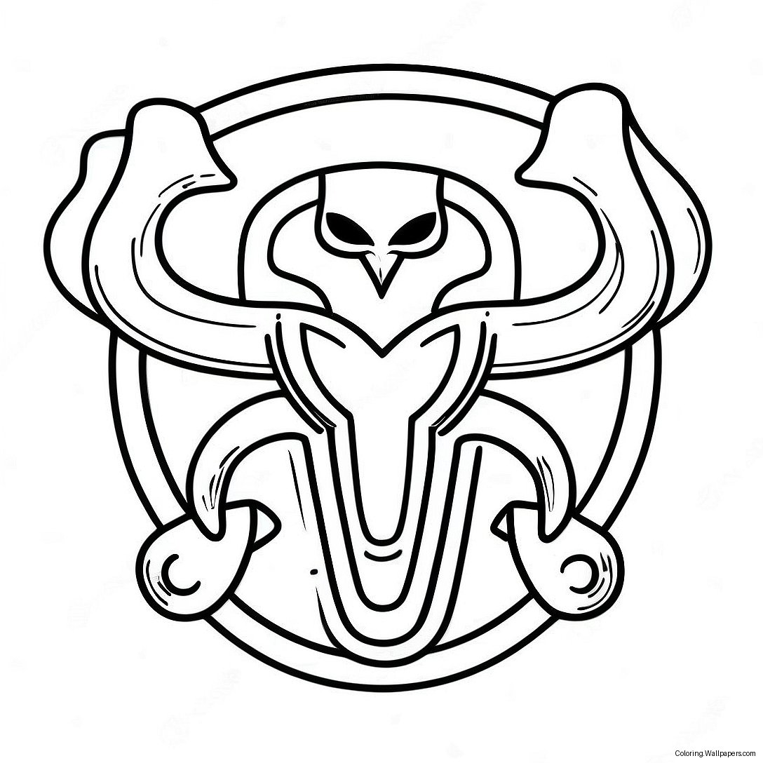 Under Armour Logo Coloring Page 51174