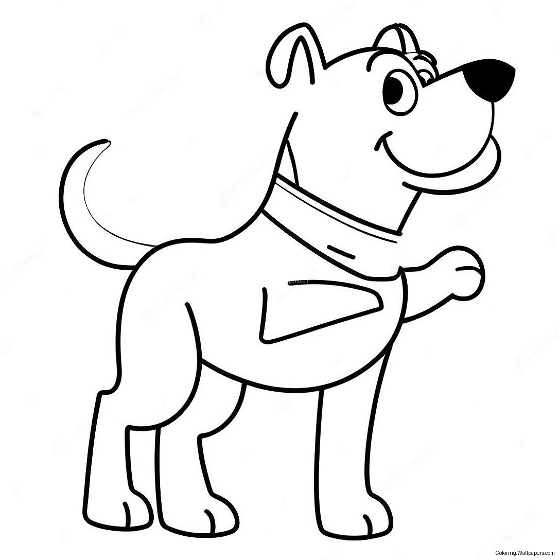 Underdog Superhero Coloring Page 47840