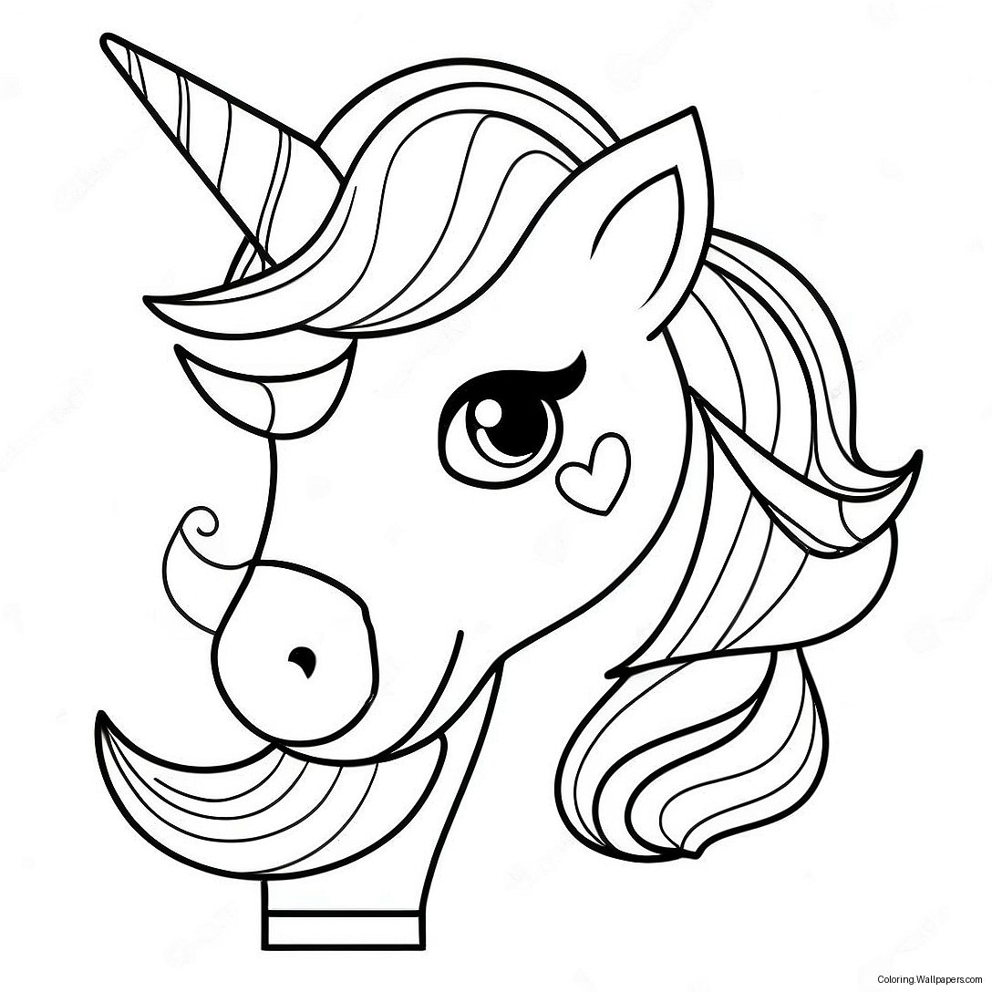 Unicorn Lol Coloring Page 29502