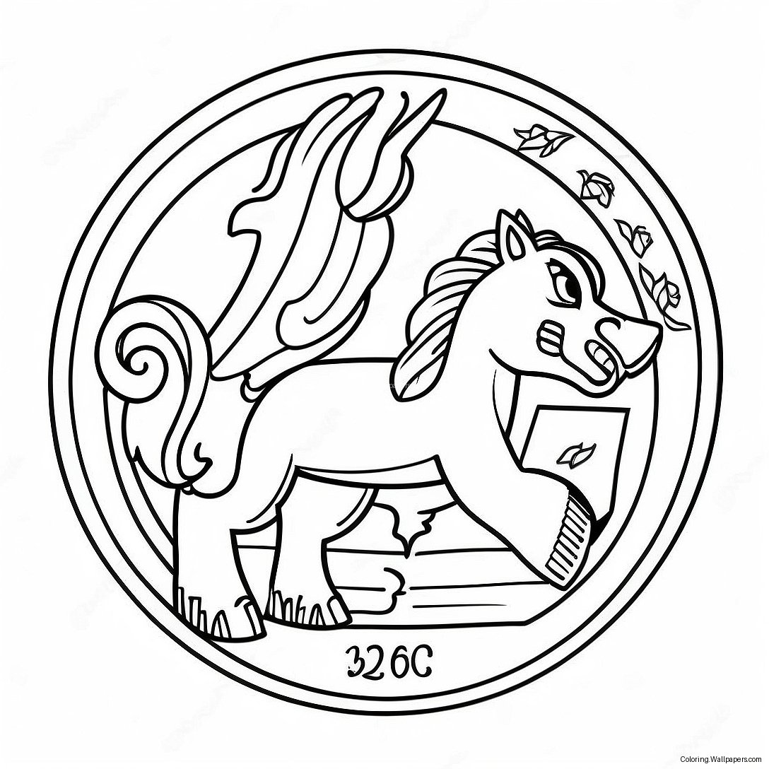 University Of Kentucky Logo Coloring Page 44939