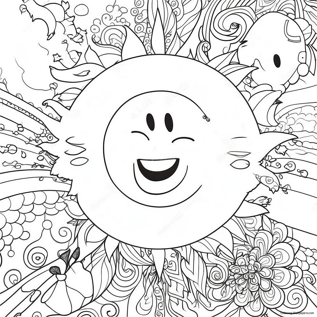 Unspeakable Logo Coloring Page 2217