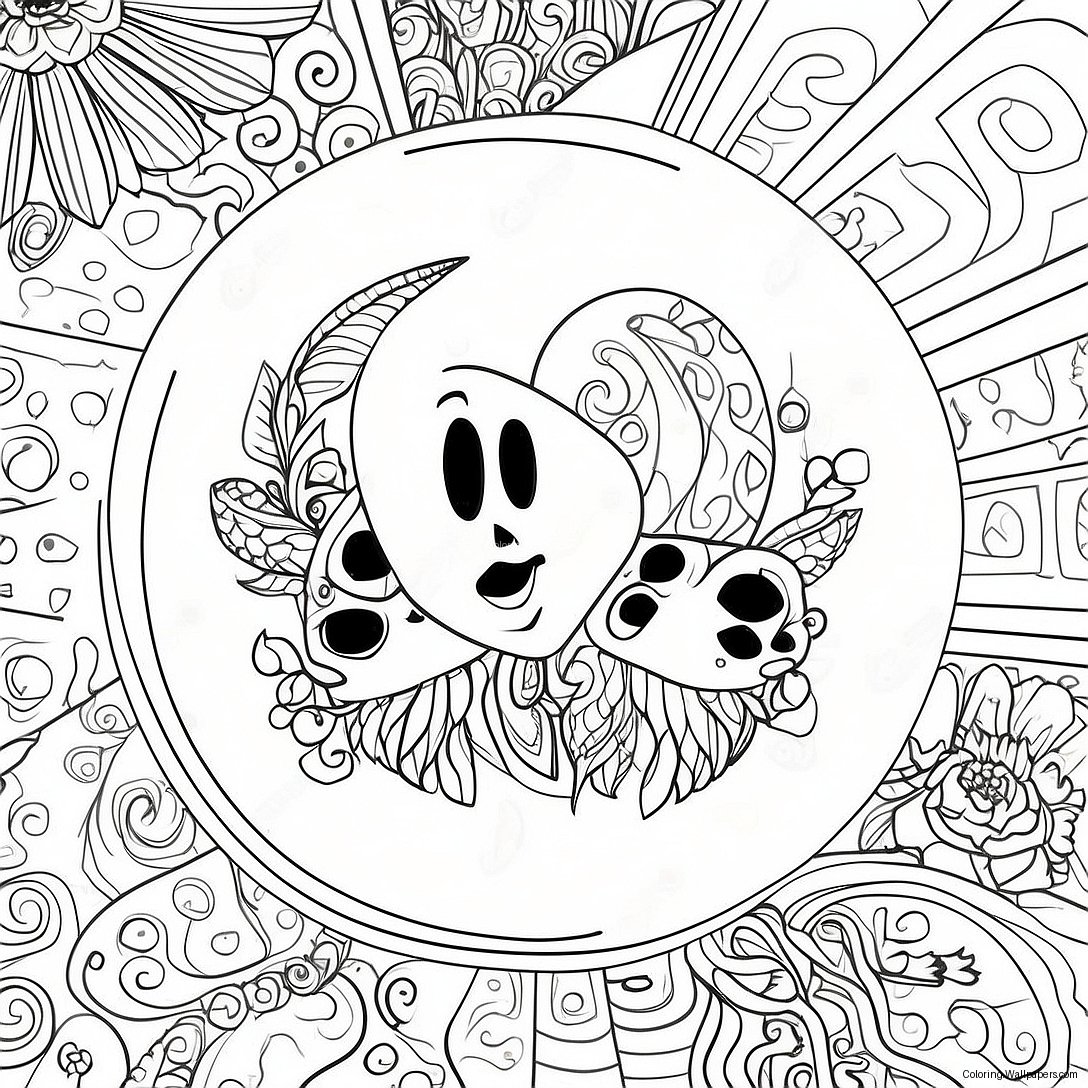 Unspeakable Logo Coloring Page 2220