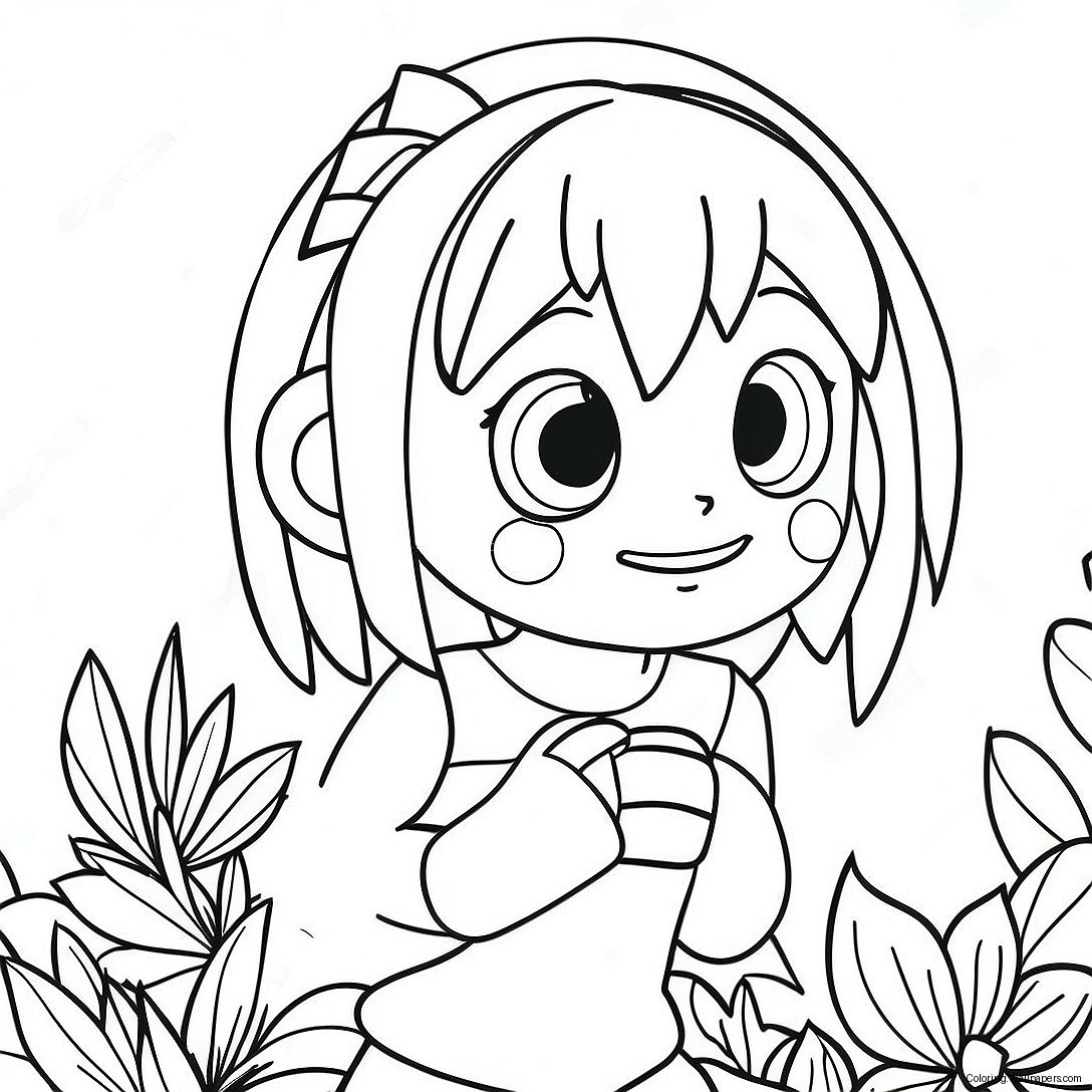 Uraraka Coloring Page 52334