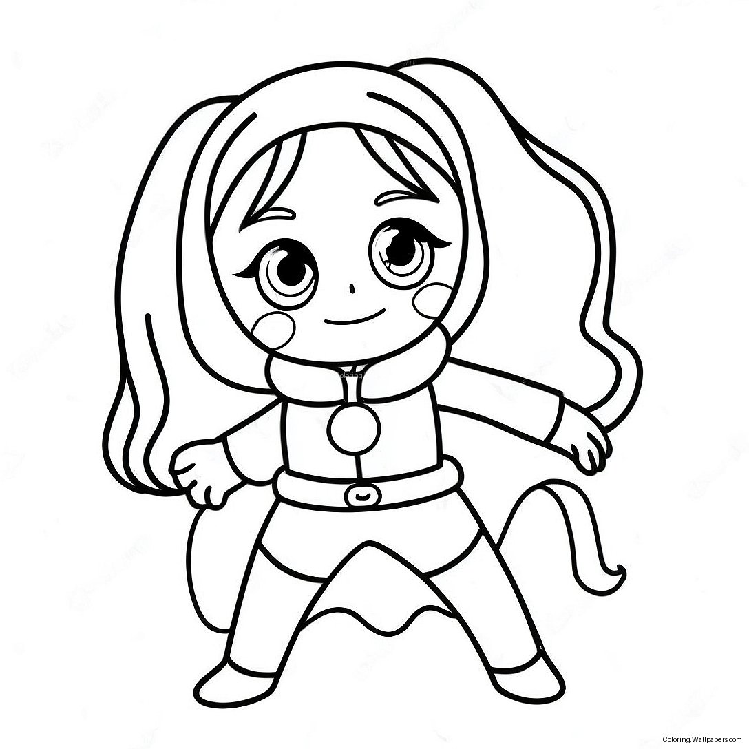 Uraraka In Hero Costume Coloring Page 52348