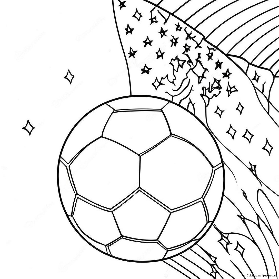 Usa Soccer Coloring Page 56251