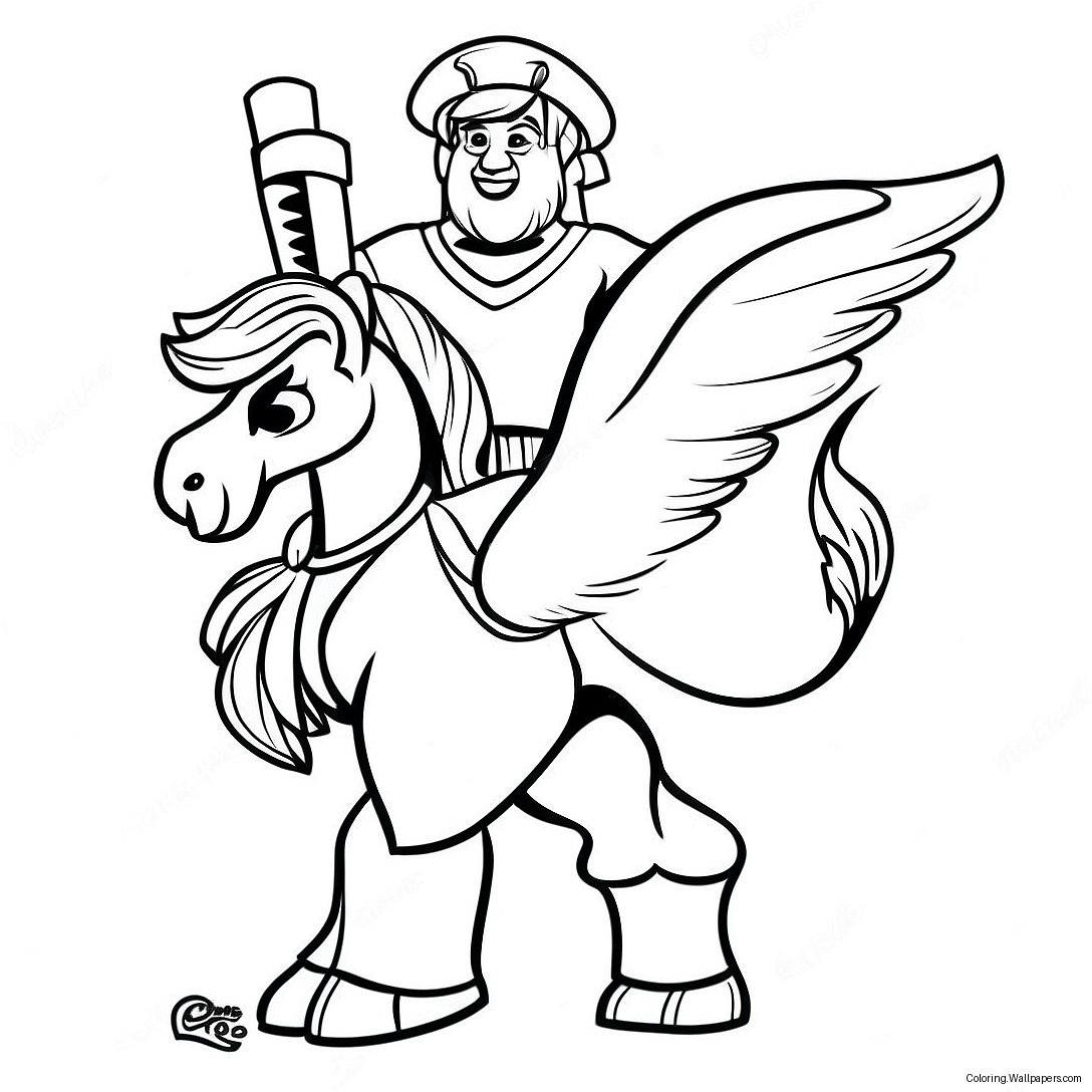 Usc Trojans Mascot Coloring Page 52374